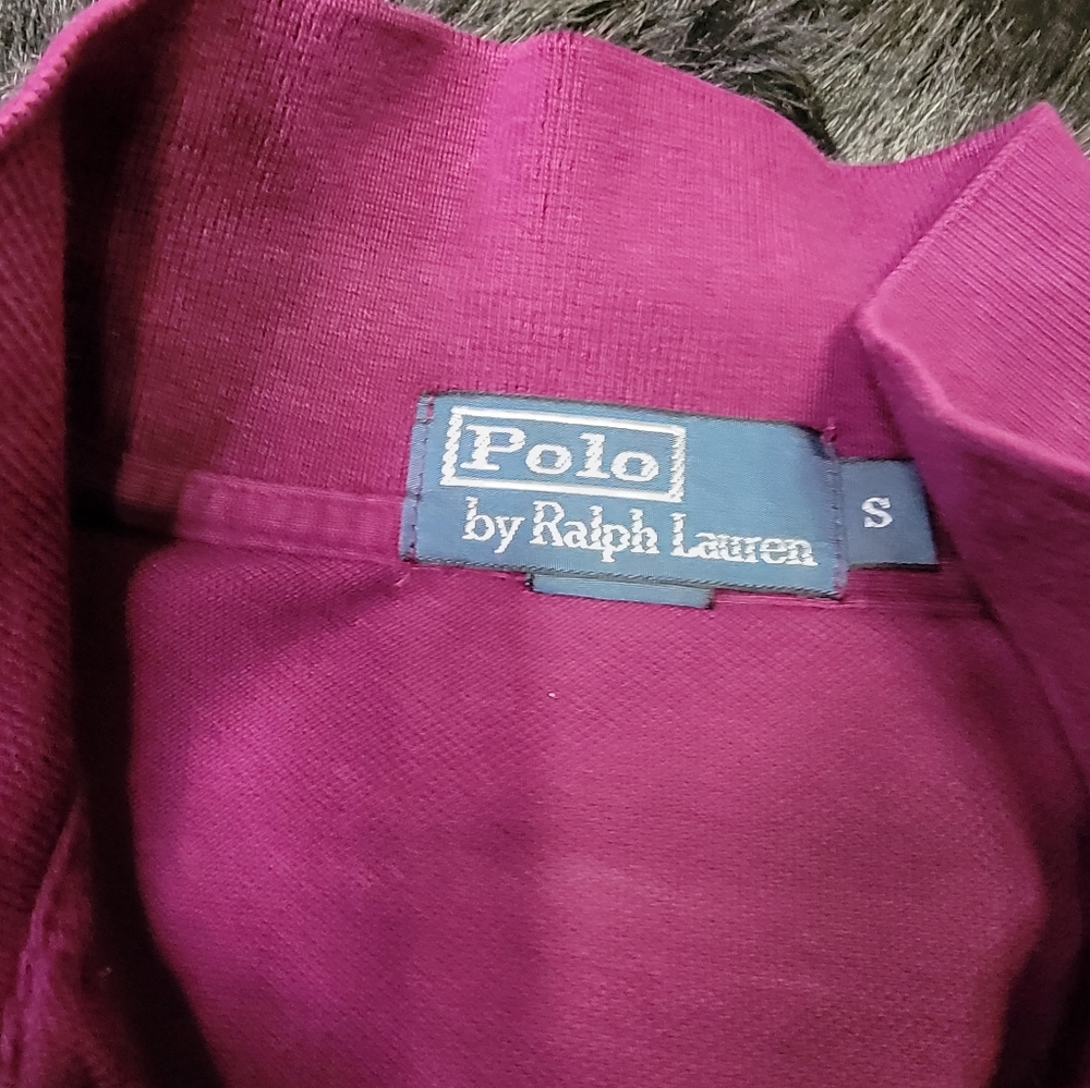 Long sleeve solid polo t-shirt